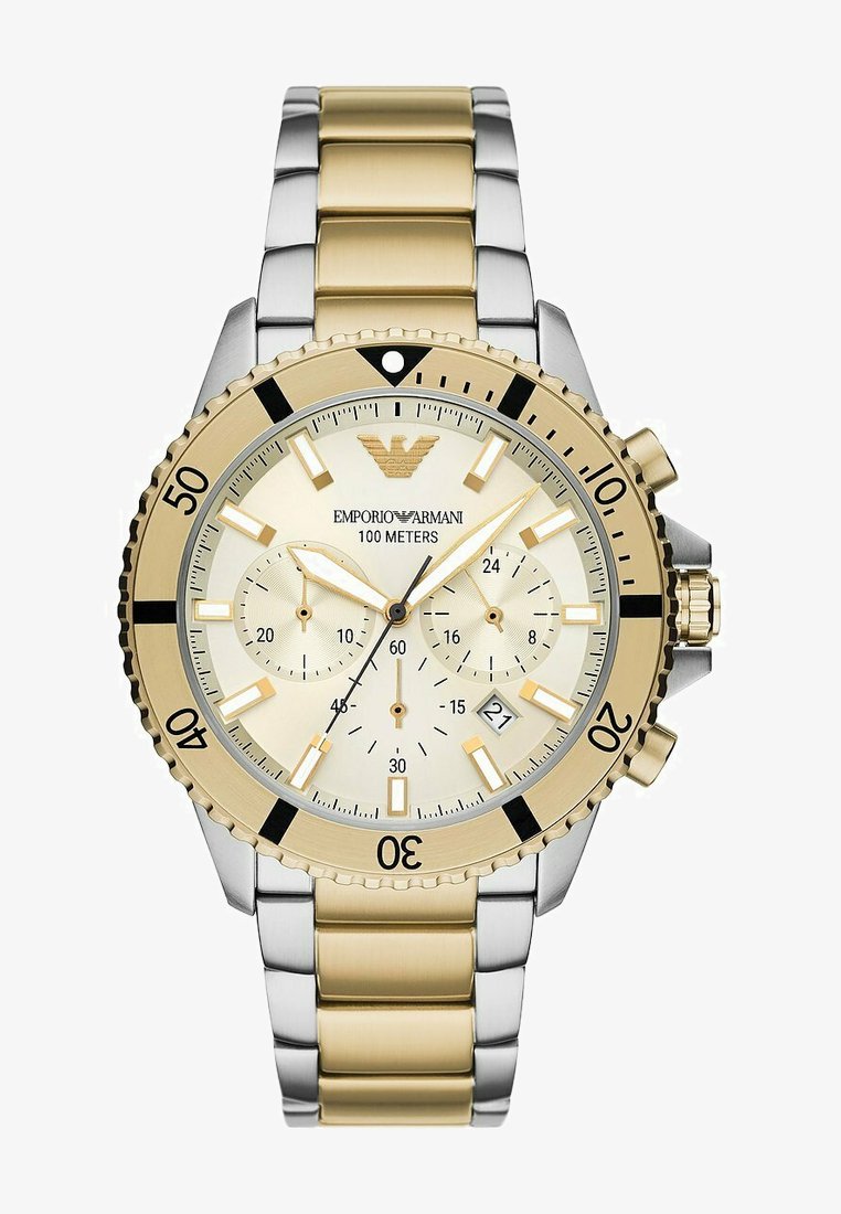 Emporio Armani ANALOG QUARZ - Uhr - silberfarben