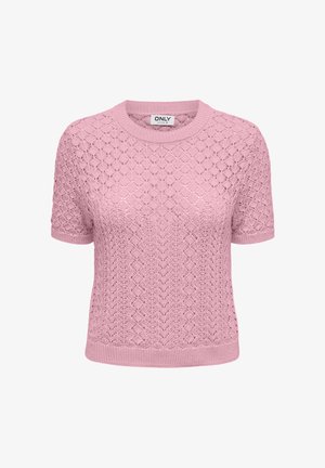 ONLY, T-shirt print - rosa