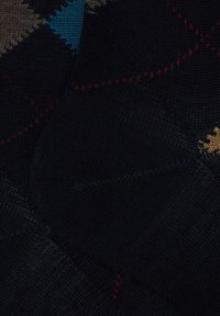 Gallo WITH INLAY MOTIF - Calzettoni - blu lago