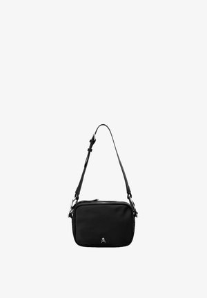 Scalpers, SCALPERS SCNY FABRIC BUCKLE BAG - Bandolera - black