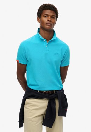 VINTAGE DESTROY  - Polo - blue lagoon