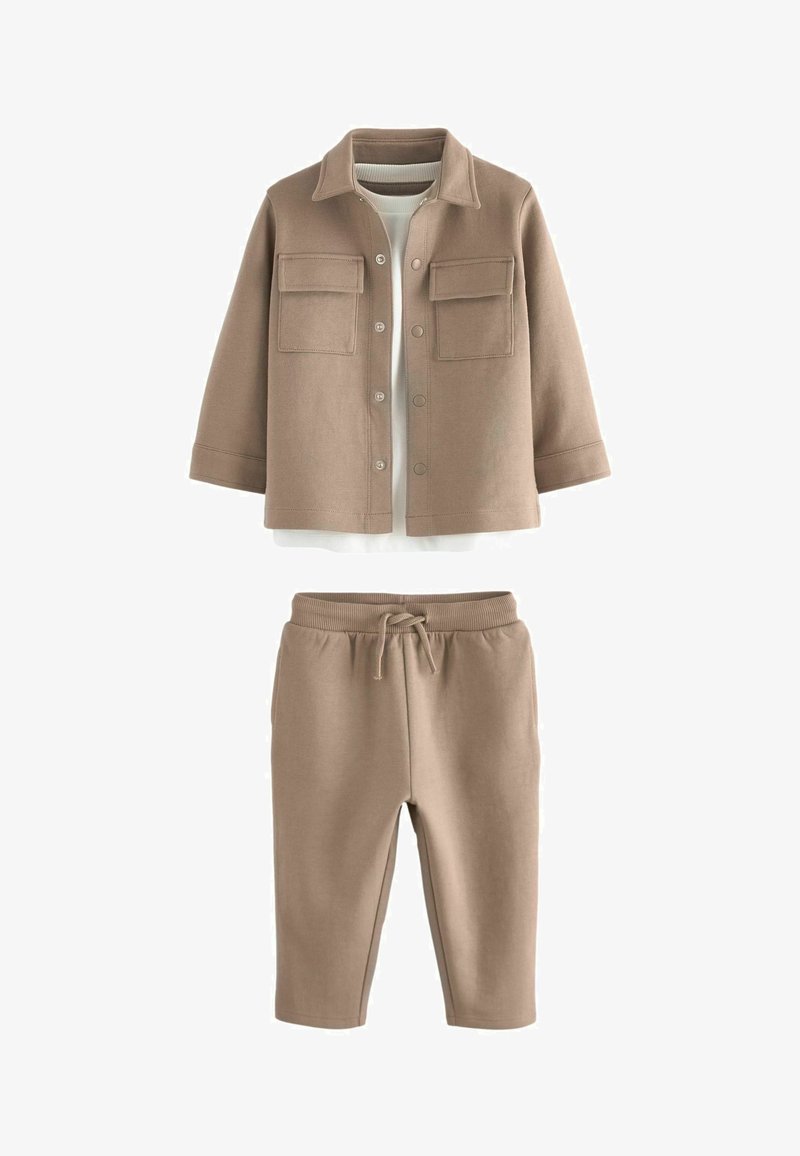 Next SET 3 PIECE REGULAR FIT - Dresside alumine osa - tan brown