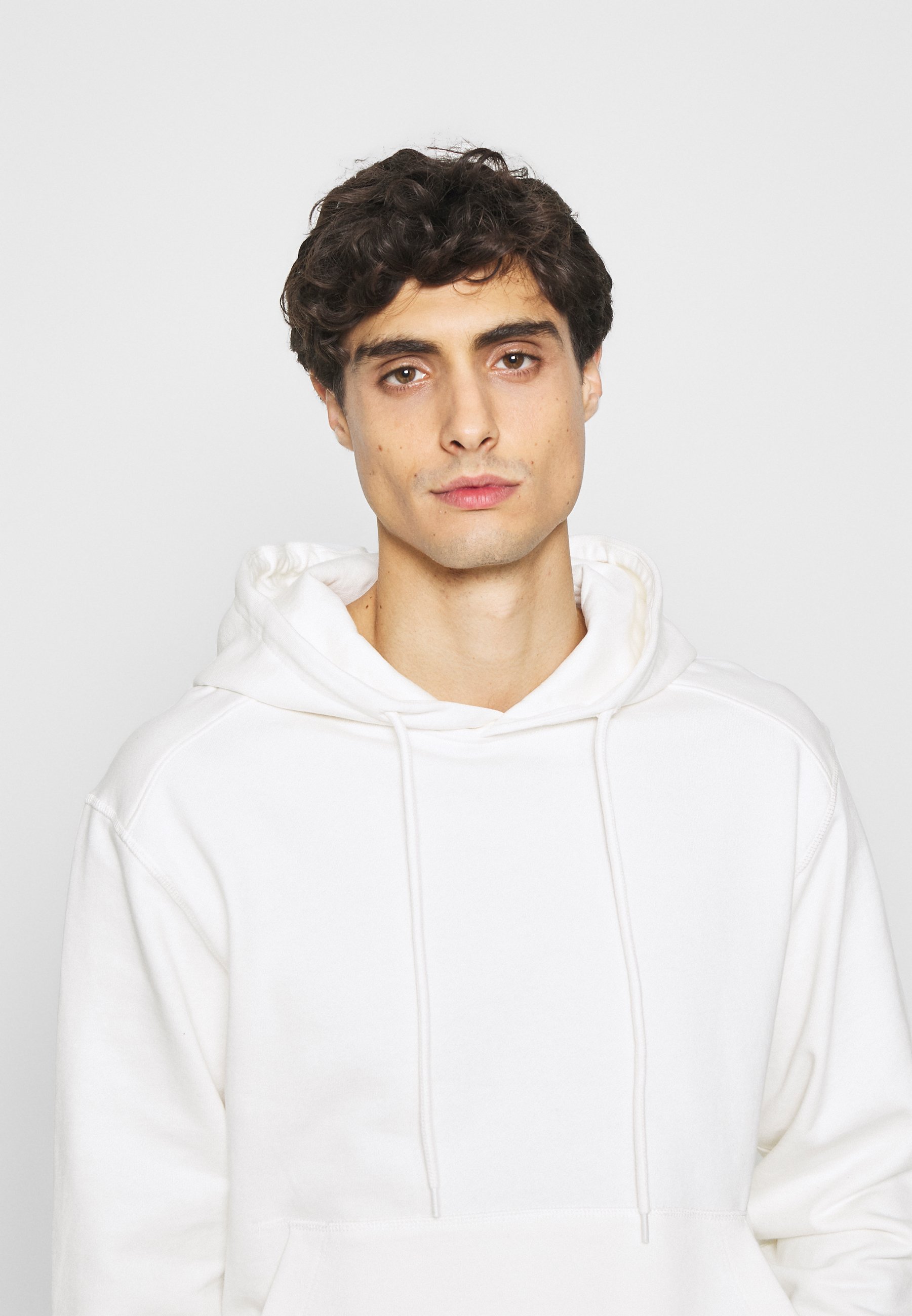 Selected - Organic Cotton Hoodie - XL Size - White