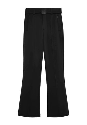 OYSHO SKI 10K FLARE WITH BELT - Lasketteluhousut - black