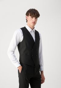 HUGO ARTI HESTEN SET - Gilet elegante - black