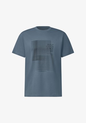 Street One MEN, CREW NECK T-SHIRT WITH PRINT - T-shirt imprimé - vintage blue