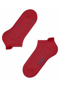 FALKE COOL KICK  UNISEX CUSHIONING - Füßlinge - red pepper