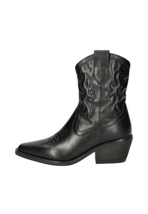 Cowboy-/Bikerlaarsjes - zwart