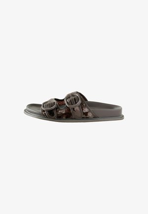 Next, REGULAR FIT - FOREVER COMFORT® SEQUIN FOOTBED SANDALS . - Tagant lahtised kingad - chocolate brown