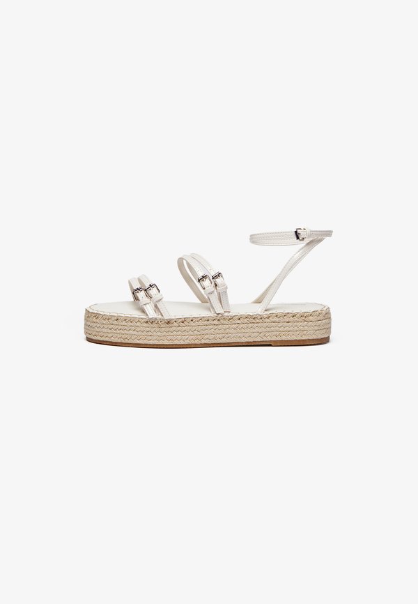 Espadrilles - chalk patent