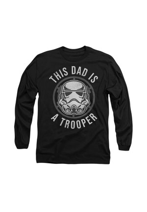 FATHER'S DAY DAD IS A TROOPER - Long sleeved top - black