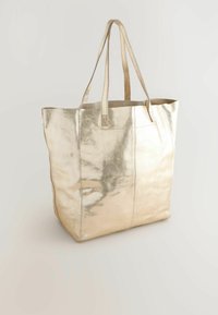 Kabelka - metallic leather