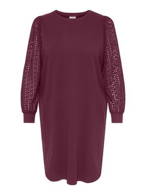 ONLY Carmakoma, SWEATSHIRT DRESS CARDONNA MIDI DRESS - Robe survêtement - fig