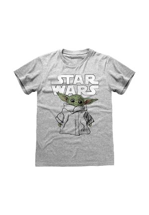 STAR WARS MANDALORIAN SKETCH - T-shirt print - heather grey