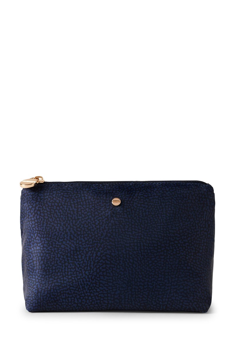 Borbonese CLASSICA MEDIUM - Wash bag - blue