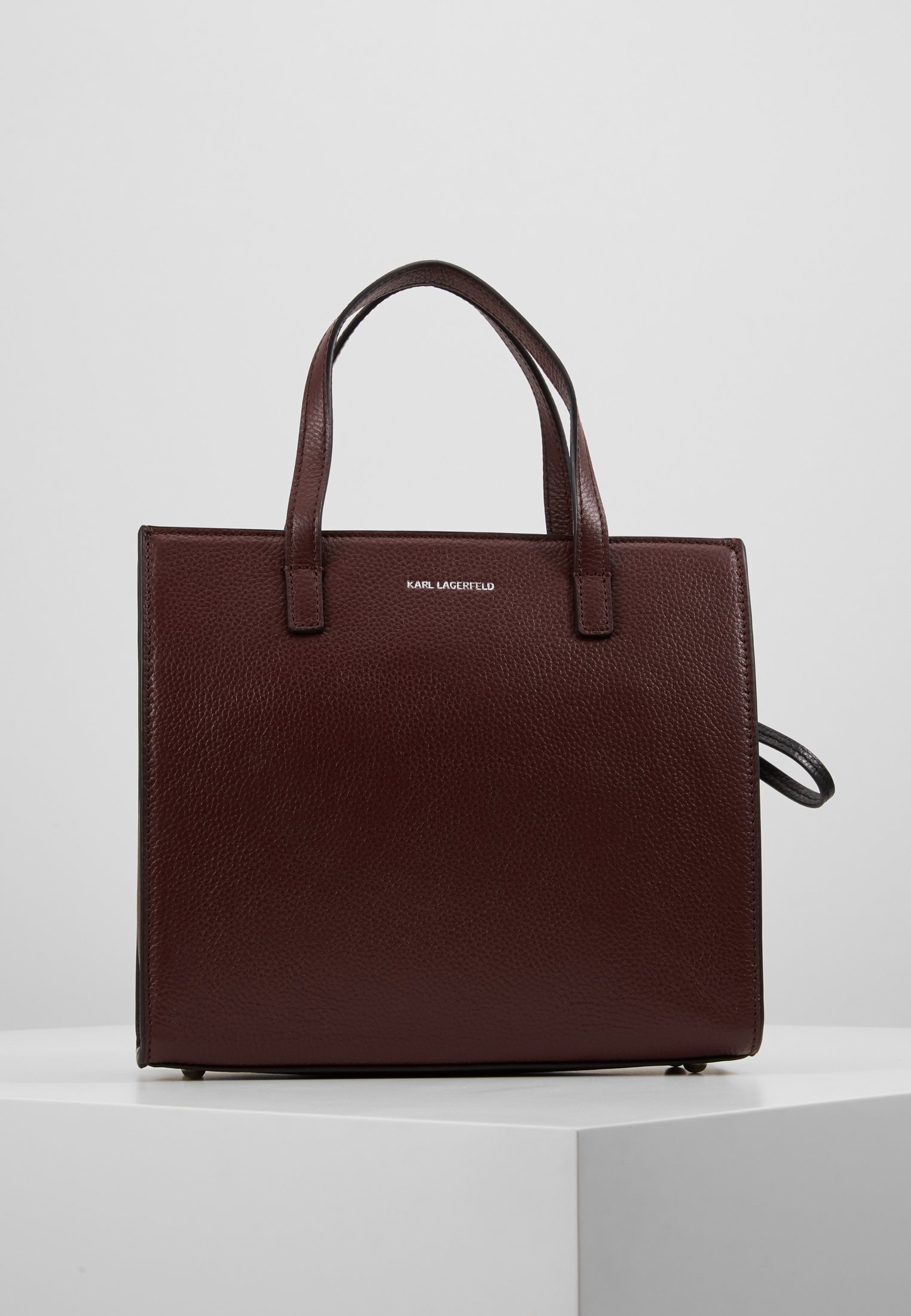 KARL LAGERFELD POCKET SMALL TOTE Håndveske wine Zalando.no KARL LAGERFELD POCKET SMALL TOTE Håndveske black
