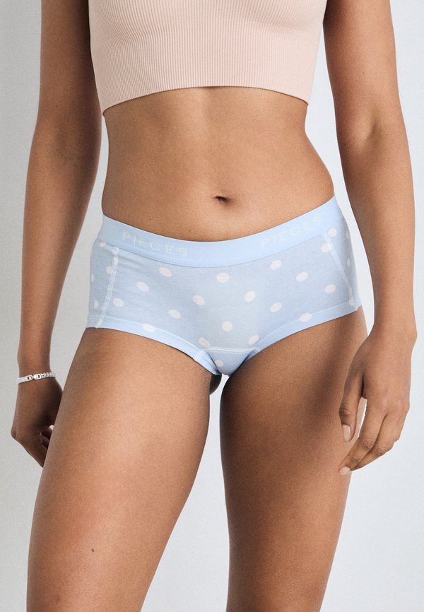 PCLOGO 4 PACK - Pants - birch aop:nya citrus3