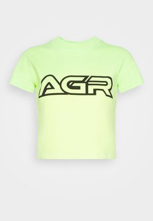 BABY TEE - T-shirt imprimé - green/yellow