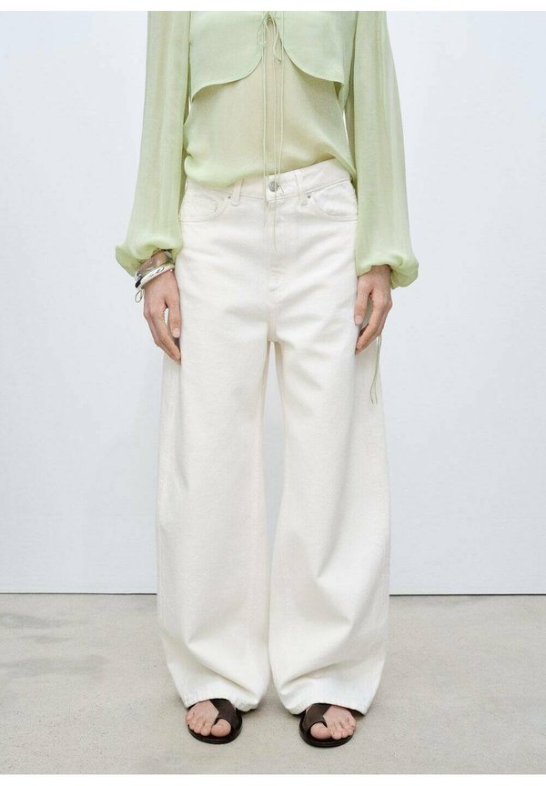 CAMILLA - Trousers - gebroken wit