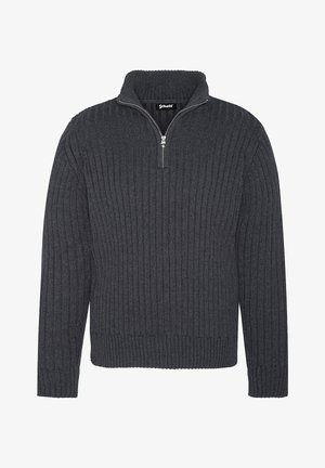 Schott PLECORAGE - Strickpullover - anthracite