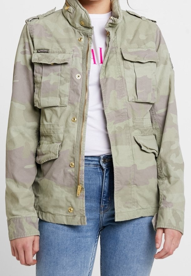 Superdry & Co Tunn jacka - khaki