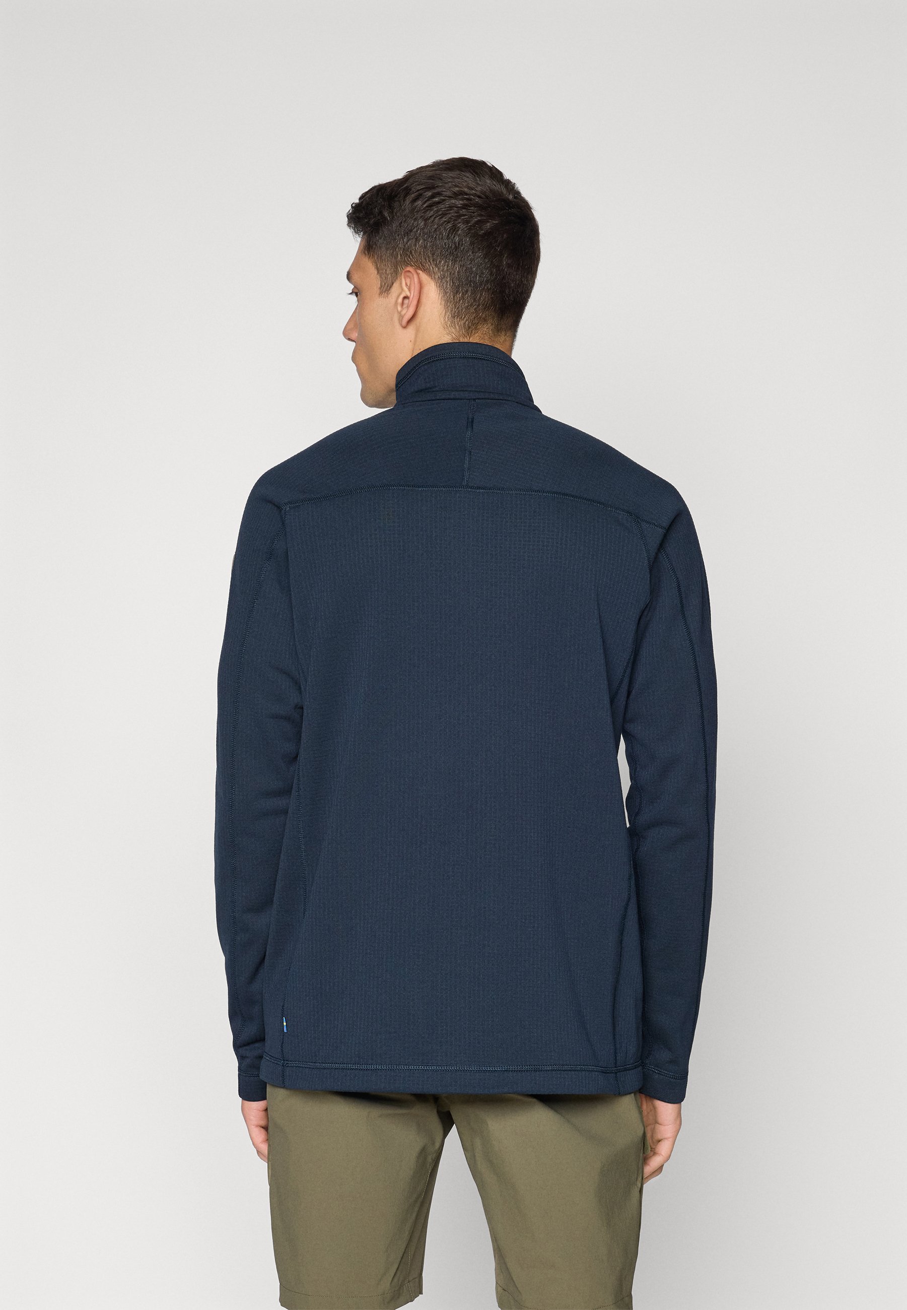 Fjällräven ABISKO LITE FLEECE HALF ZIP M - Sweatshirt - dark navy
