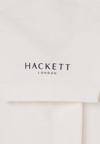 Hackett London SMALL LOGO TEE  - T-shirts basic - off white