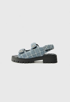 MARC JACOBS Plateausandaler - light wash indigo