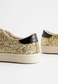 Next Sneakers - gold glitter