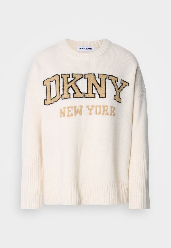 VARSITY LOGO CREW NECK RELAXED - Jumper - eggnog4
