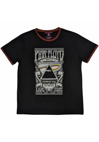 Paradiso Clothing PINK FLOYD CARNEGIE HALL POSTER RINGER - Print T-shirt - black
