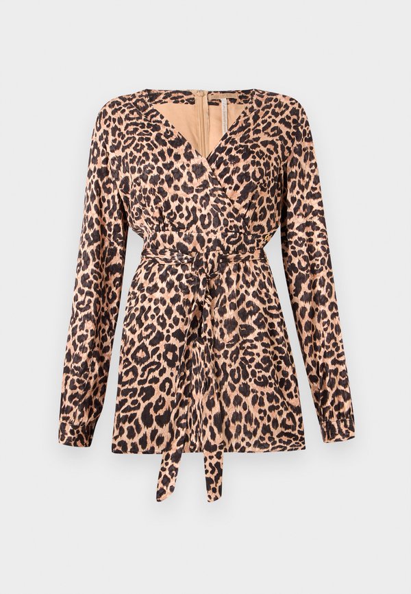 MALORIE BELTED SHORT ROMPER - Jumpsuit4