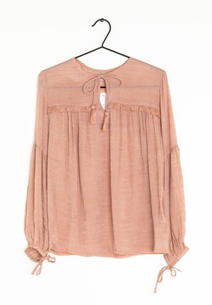 Soaked in Luxury Blouse - orange