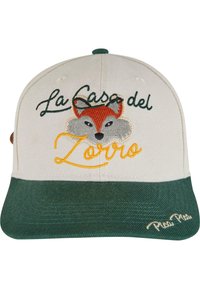 PICA PICA CASA ZORO - Naģene - offwhite green