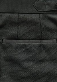 Next REGULAR FIT - EDIT TAPE DETAIL TUXEDO  - Chino - black