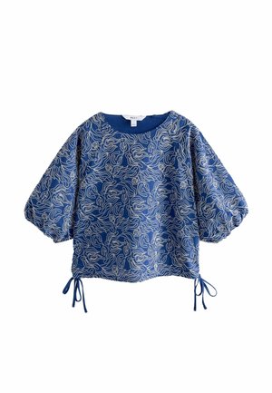 Blouse - blue