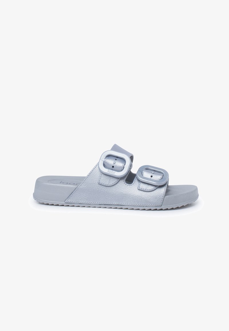 Igor Switch IGOR Badesandale - plata/silberfarben - Zalando