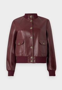 COATED  - Leather jacket - winetasting