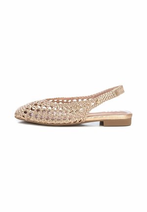 Bailarinas con tira trasera - beige