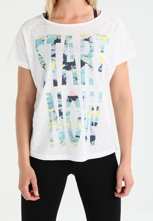 Camiseta estampada - white