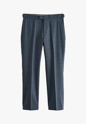 REGULAR FIT SIGNATURE TEXTURED ITALIAN - Nadrágok - navy blue