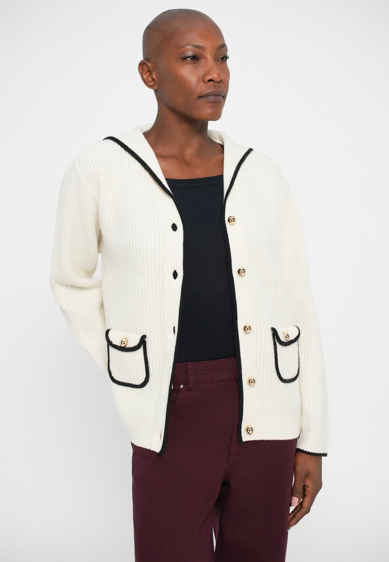 Cardigan/Pull En Laine Claudie Pierlot Taille 1 - Marron - Neuf Sans Étiquettes