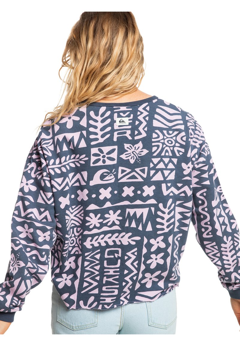 Damen Sweatshirts | Quiksilver Sweatshirt vintage indigo tropical trip/orange - JA69256 Damen Sweatshirts | Quiksilver Sweatshirt vintage indigo tropical trip/orange - JA69256
