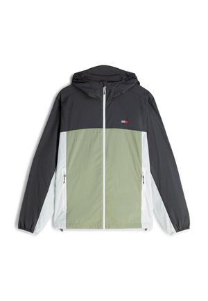 Tommy Jeans, CHICAGO PACKABLE JACKET - Giacca leggera - spring olive multi