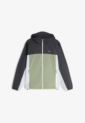 Tommy Jeans, CHICAGO PACKABLE JACKET - Giacca leggera - spring olive multi