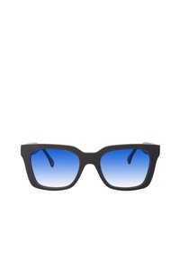 XLAB PANAREA - Occhiali da sole - matte black-light sky blue (gradient)