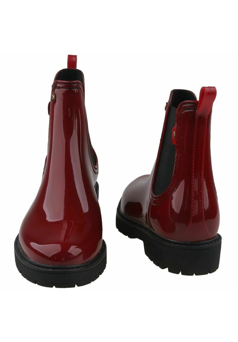 Damen Ankle Boots | Mustang Stiefelette rot - QK53372 Damen Ankle Boots | Mustang Stiefelette rot - QK53372