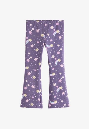 Lindex, LINDEX FLARED LEGGINGS WITH BRUSHED INSIDE LINDEX - Leggingsit - lilac
