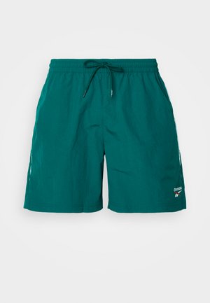 Reebok Classic CROSS CHECK - Treniņtērpa apakšdaļas - collegiate green