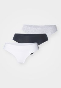 INVISIBLE BRASILIAN 3 PACK  - Slip - black/offwhite/grey